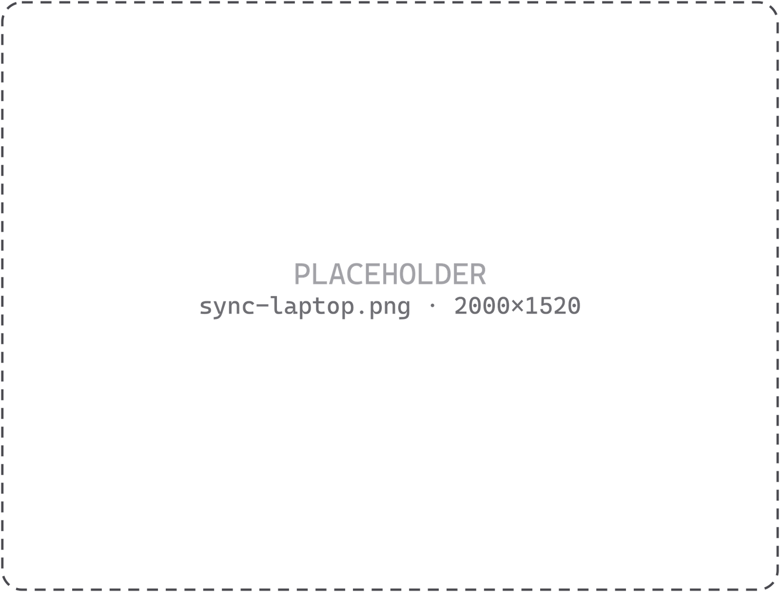 Coffrio on a laptop showing all documents in a grid